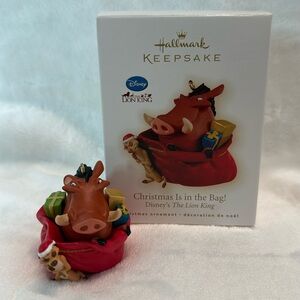 Disney Christmas Lion King Ornament